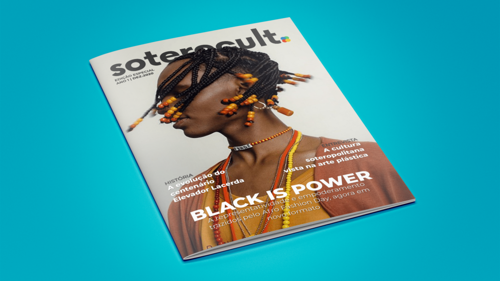 Aplicação da capa da edição especial da revista Soterocult.